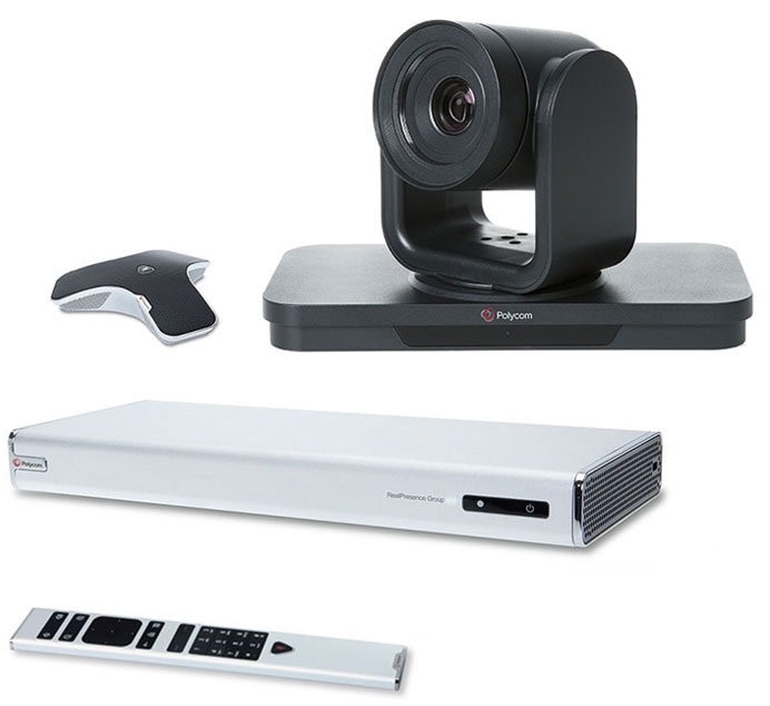 Thiết bị truyền hình trực tuyến Polycom Group 310 Camera 4x
